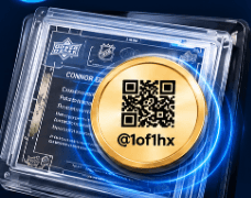 Connect the Physical Item - Gold QR coin on card slab